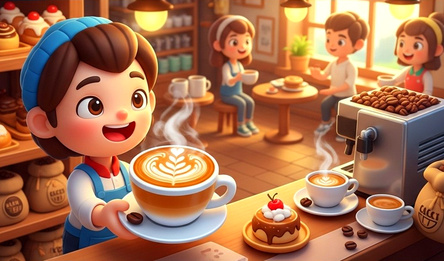 Cozy Cafe: Dish Cooking Games