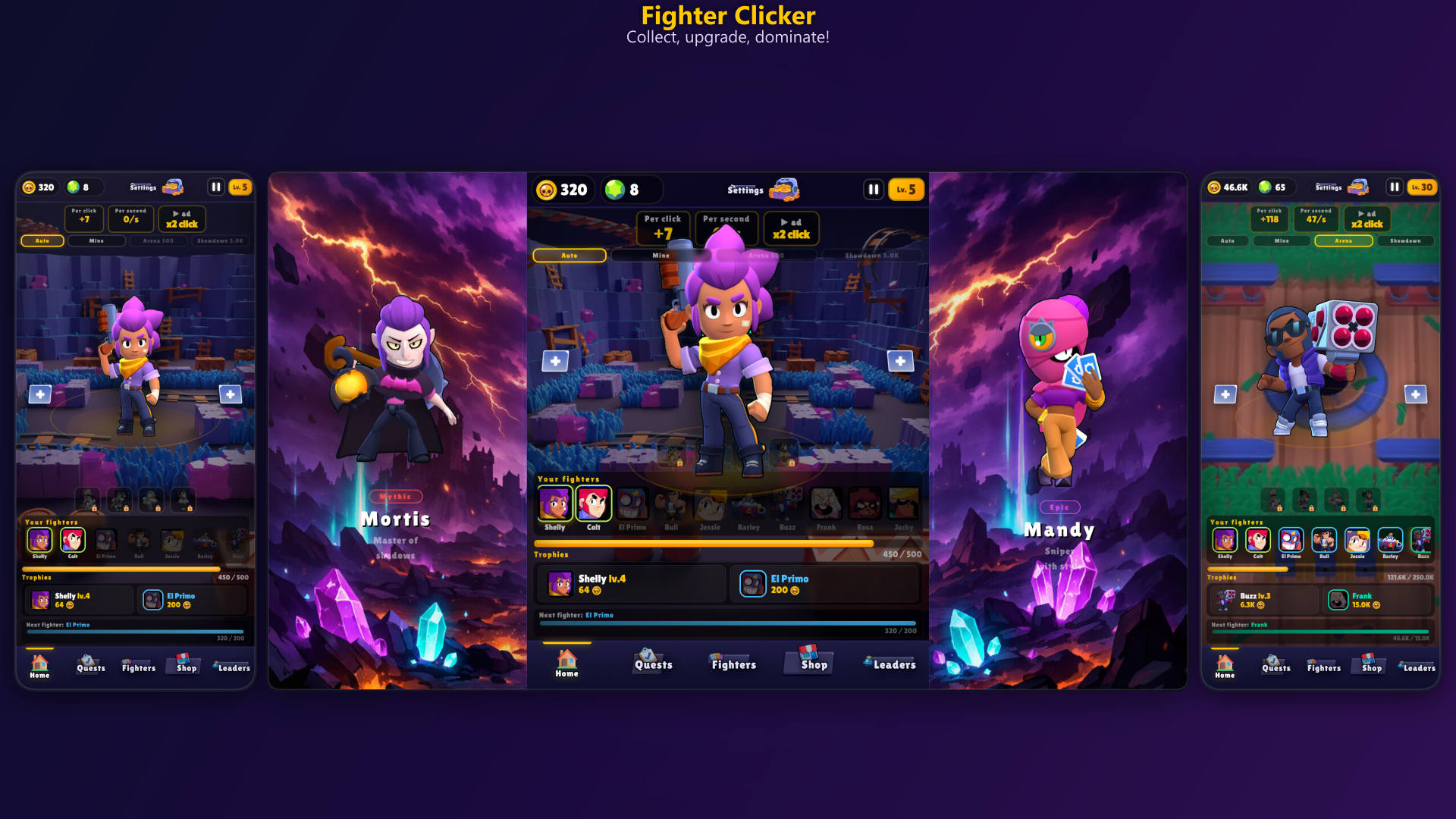 Fighter Clicker — screenshot 1