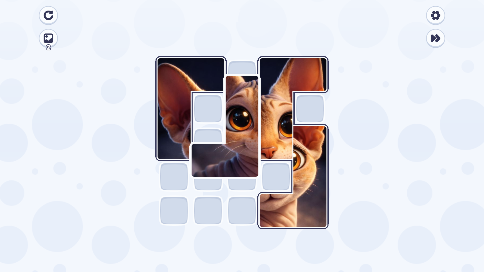 Slide the Blocks: Build the Pictures! — screenshot 2