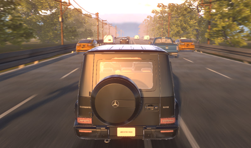 Moscow Races on the Moscow Ring Road game cover