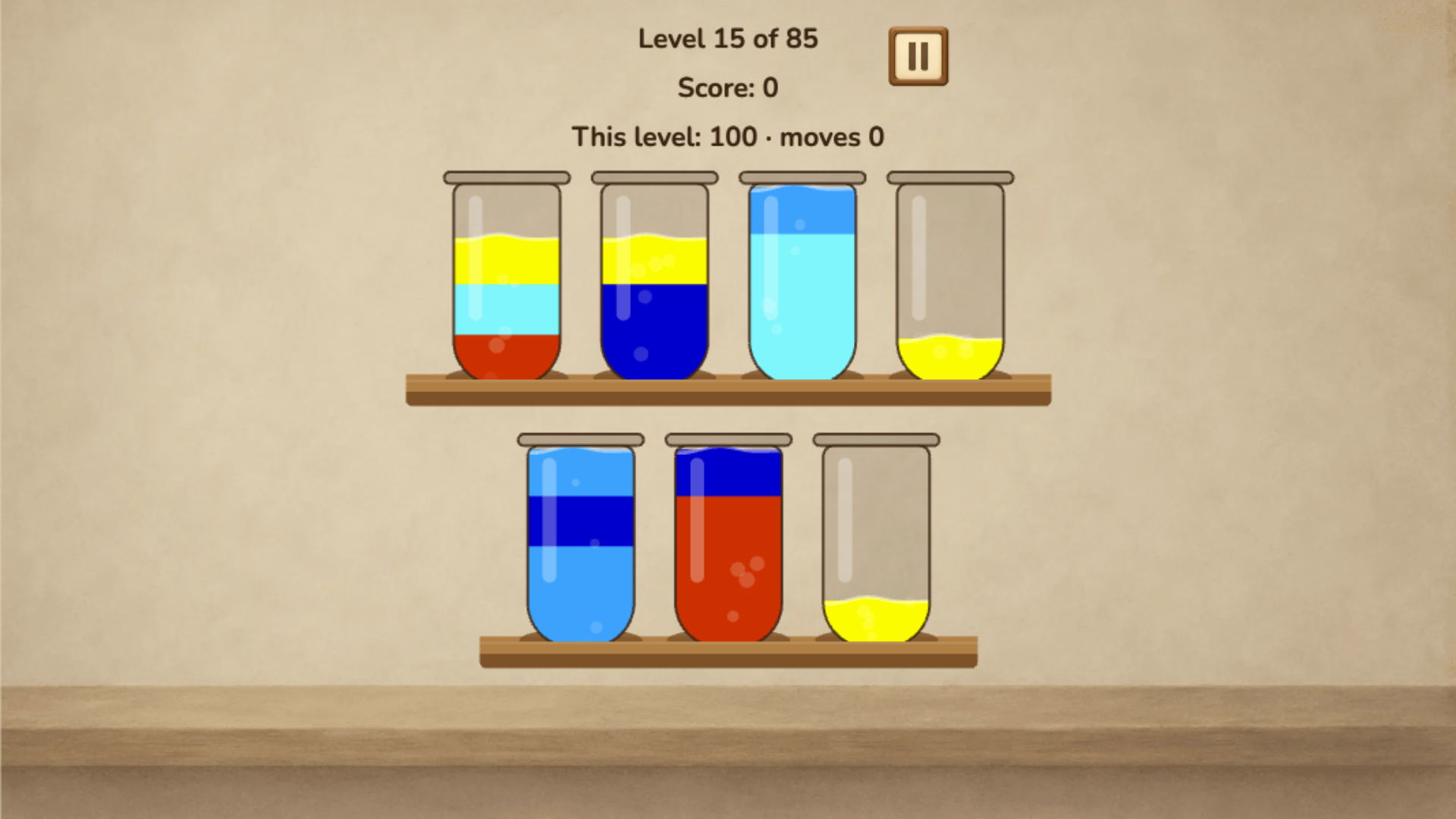 Water Sort: Tubes & High Scores — screenshot 2