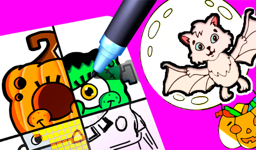 Halloween Coloring ASMR