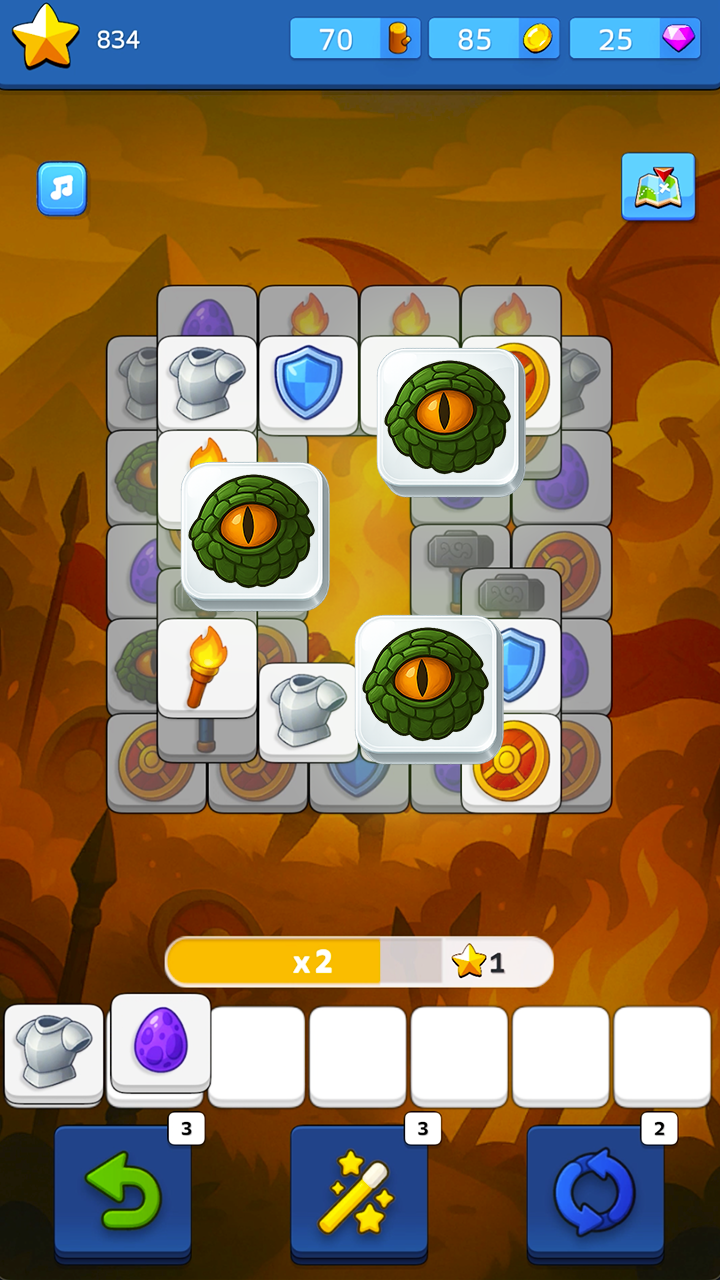 Royal Mahjong Castle Build screenshot 7