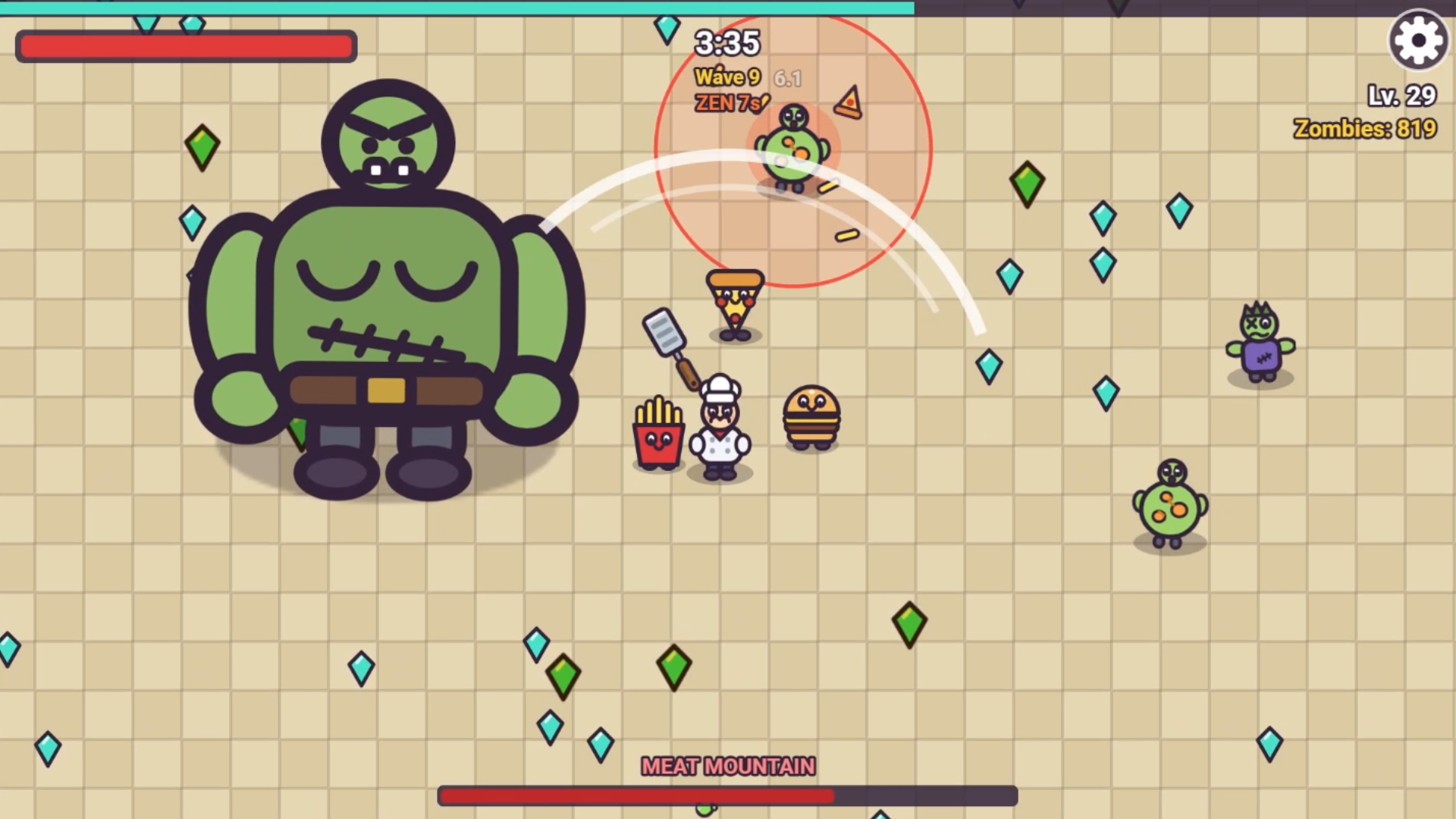 Fast Food vs Zombies — screenshot 2