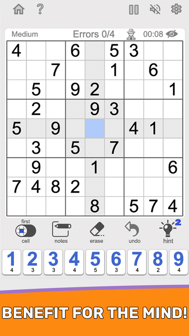 Sudoku classic master screenshot 4