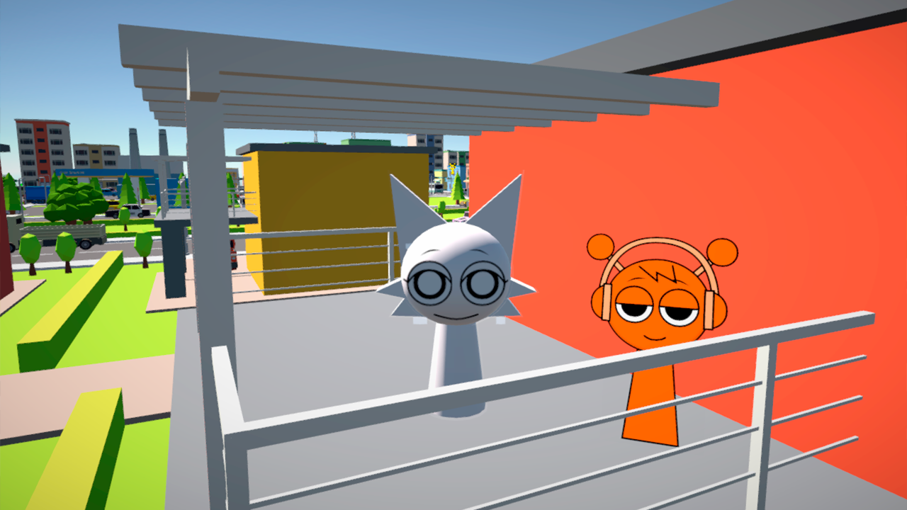 Sprunki 3D: Find All in the City (by Starodymov): Play