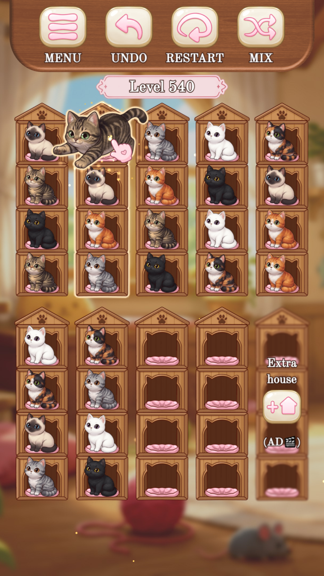 Cat Hotel - Sort the Cats! screenshot 6