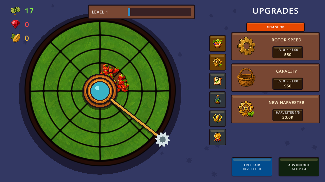 Garden circle — screenshot 2