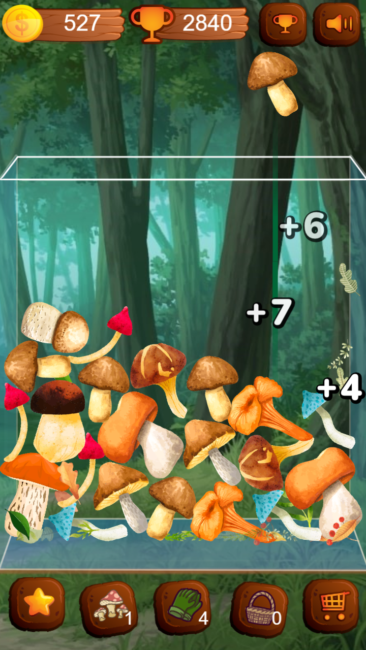Mushrooms Merge 2048! Collect all screenshot 8