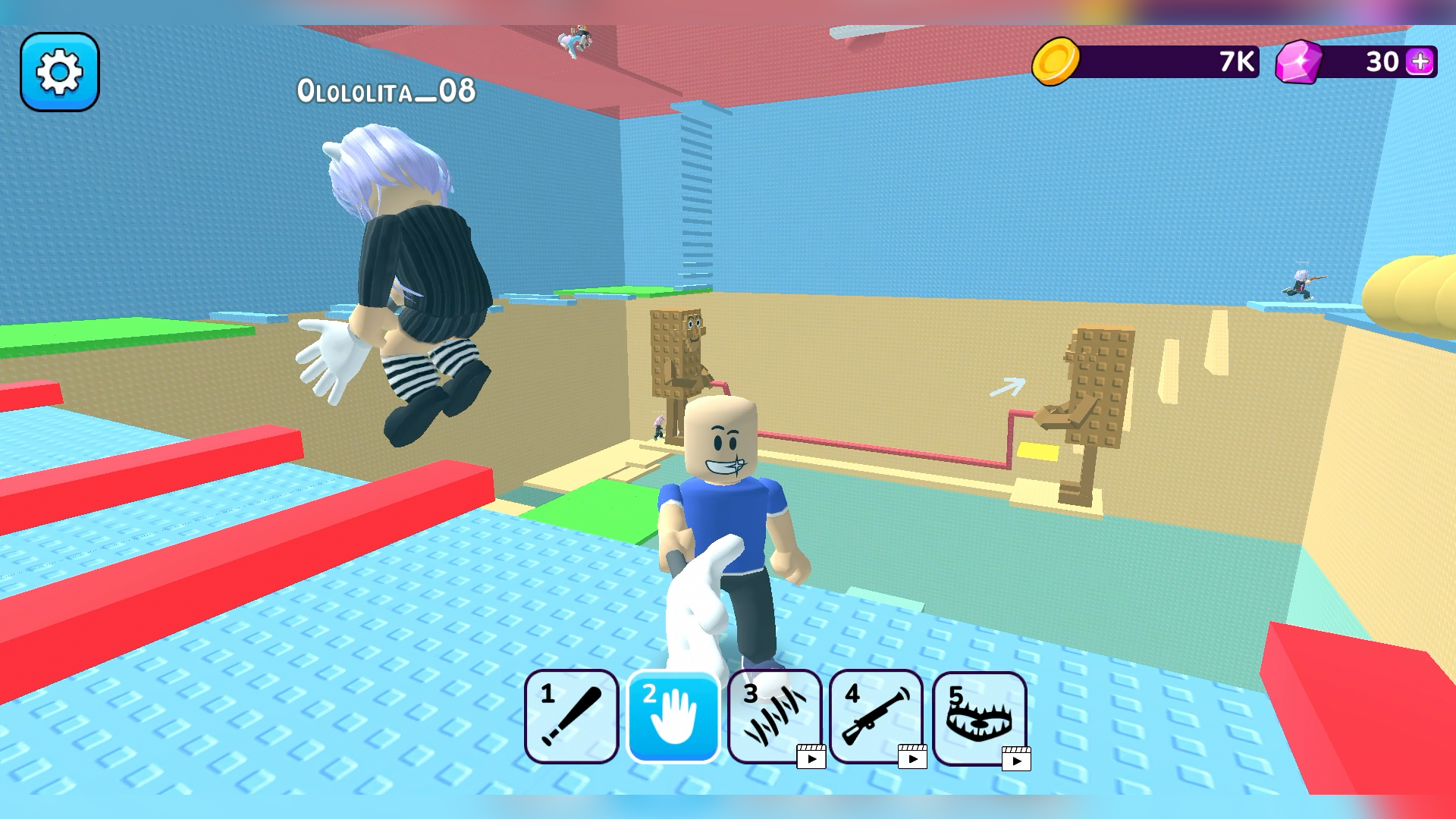Steal and Catch Obby: Mini-Games screenshot