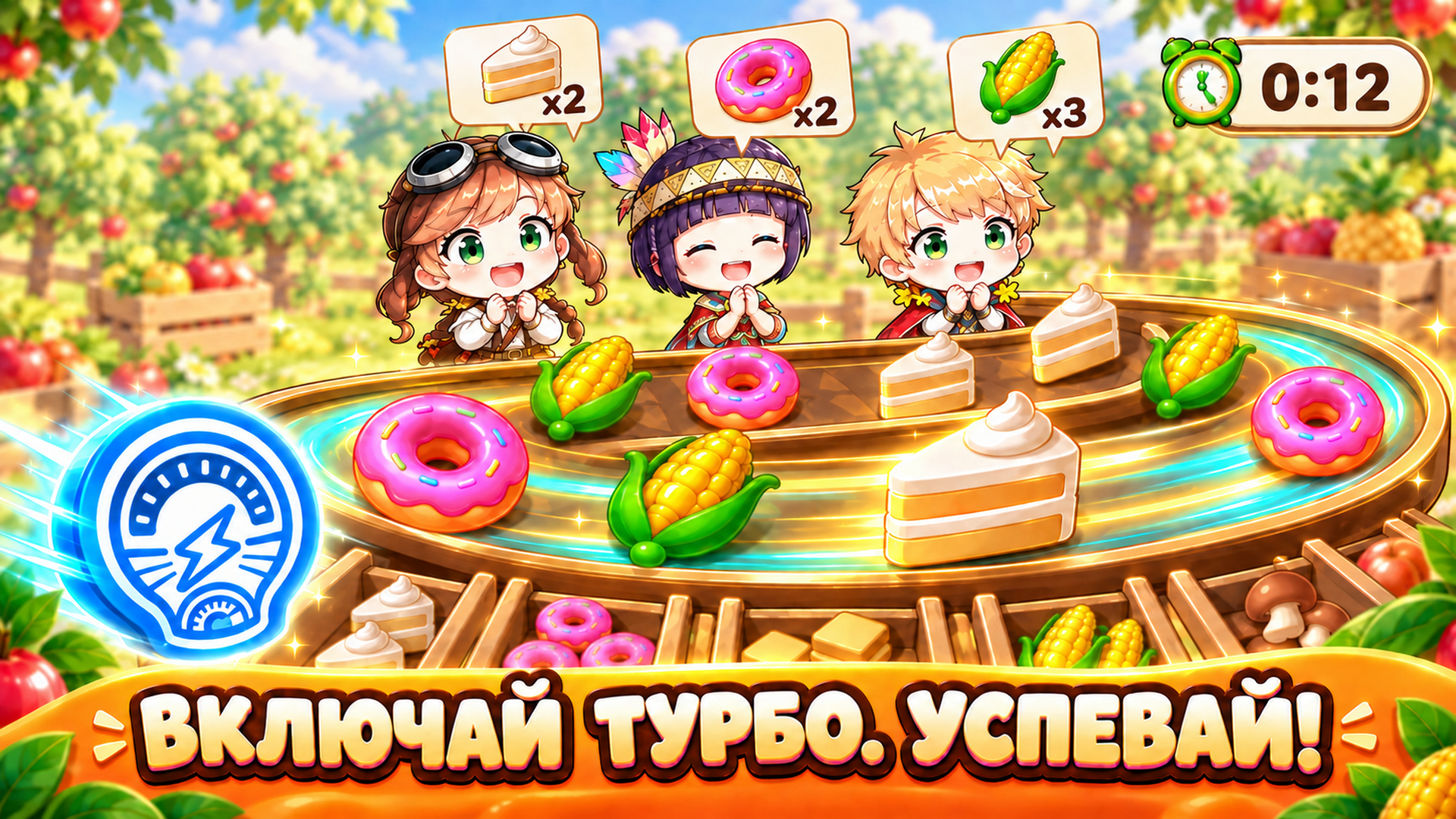 Вкусоворот: Сортировка еды — screenshot 3