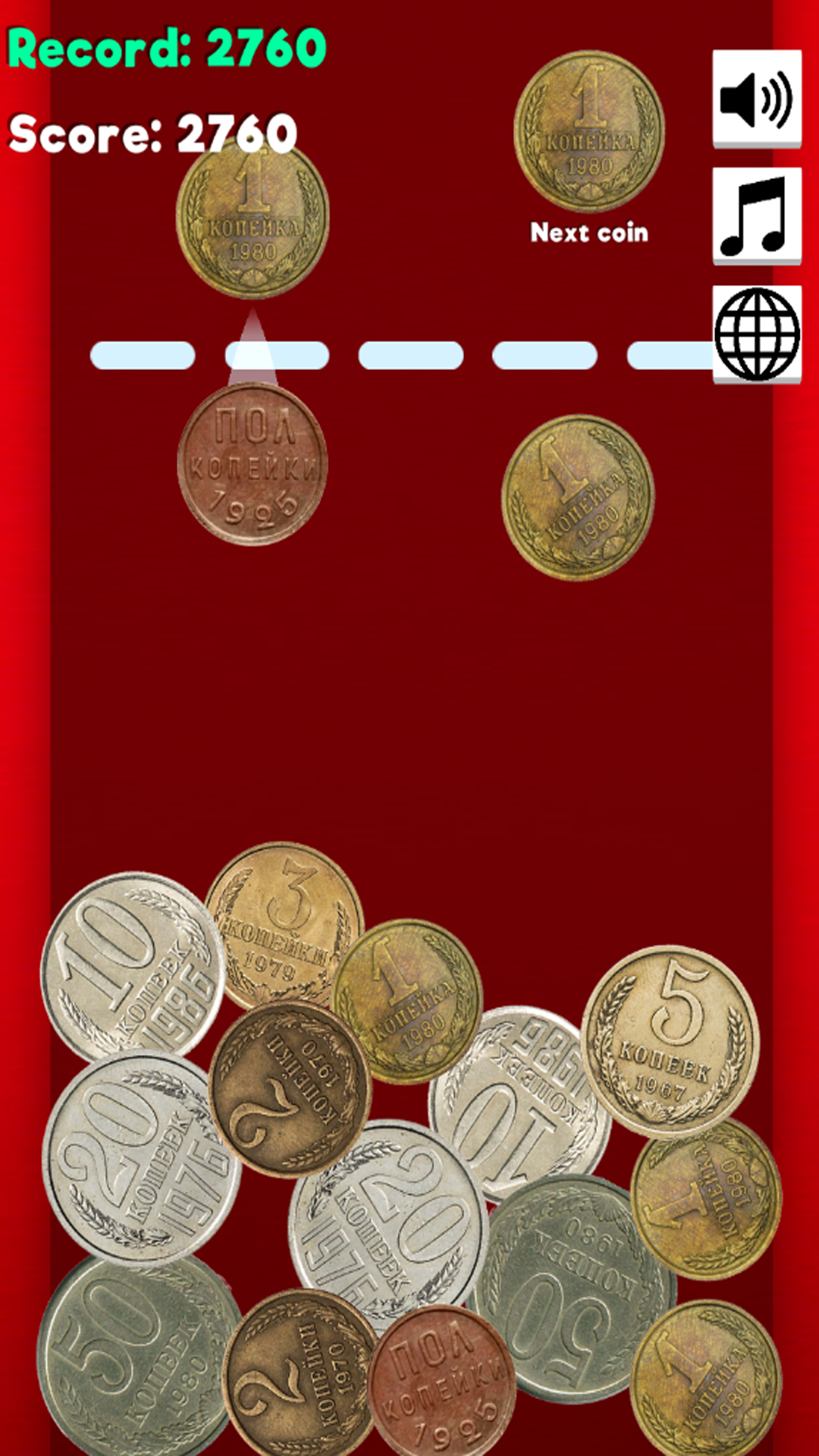 Connect Soviet Coins! screenshot 4