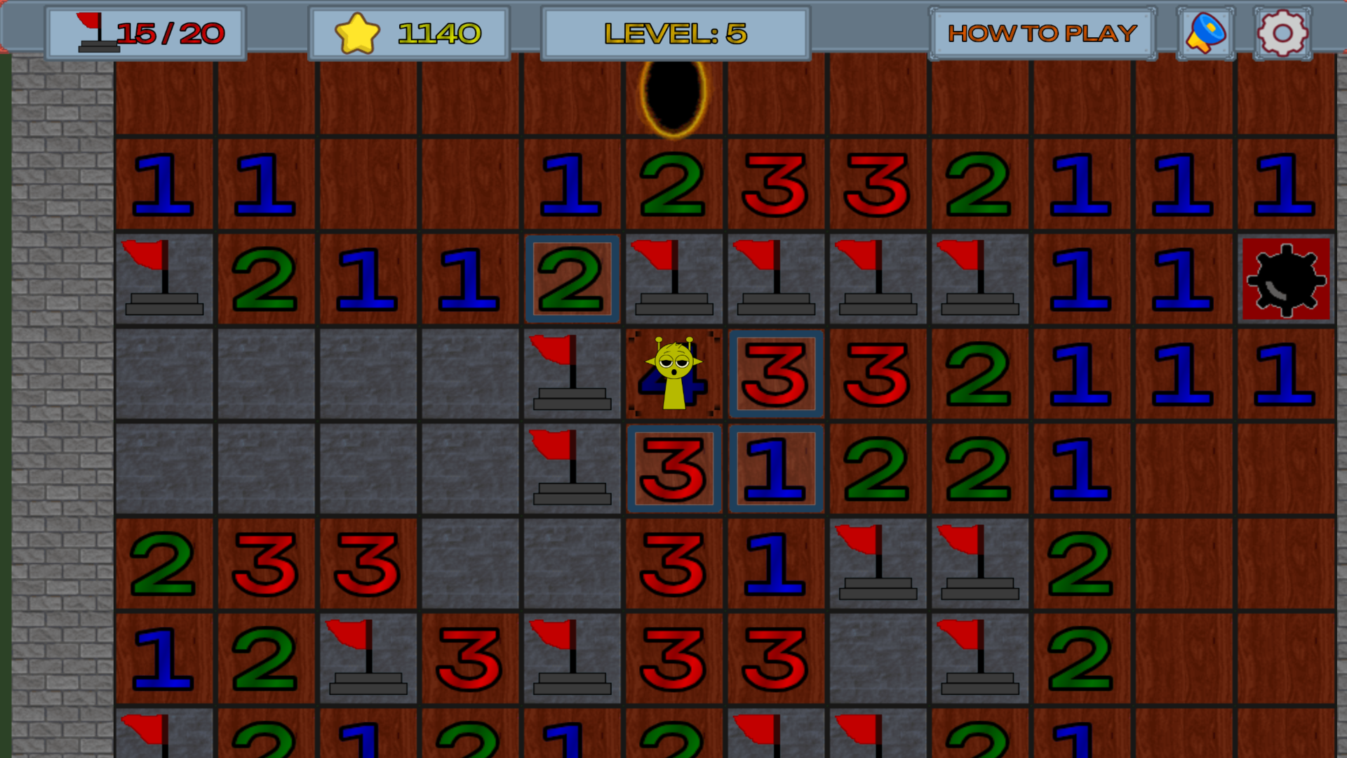 Sprunki Minesweeper screenshot