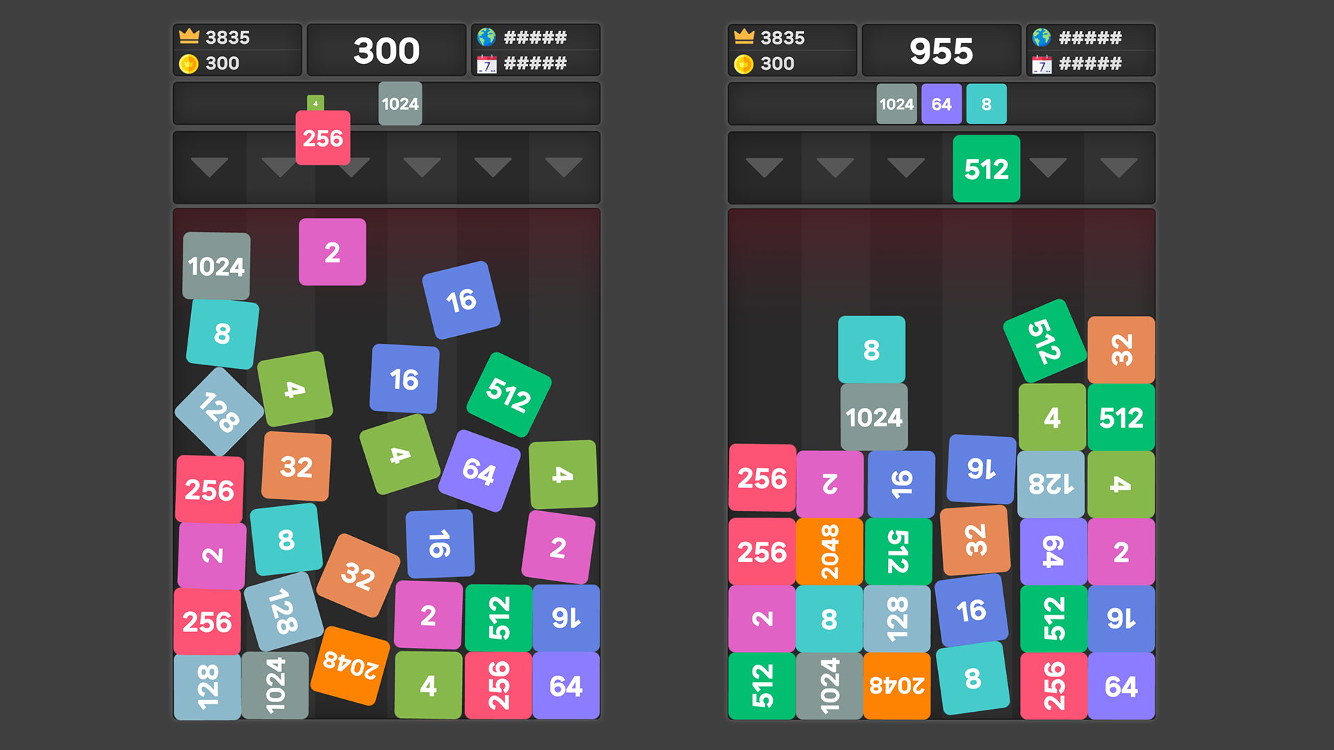 Drop Merge 2048 screenshot