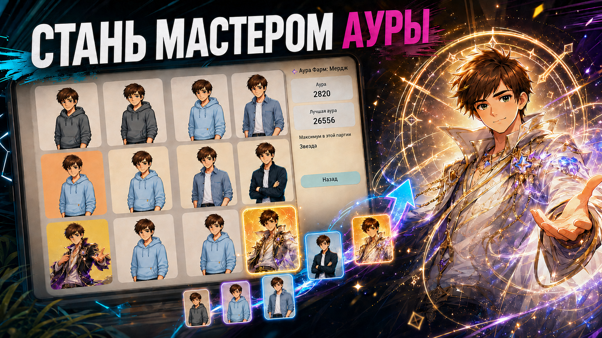 Аура Фарм: Мердж — screenshot 3