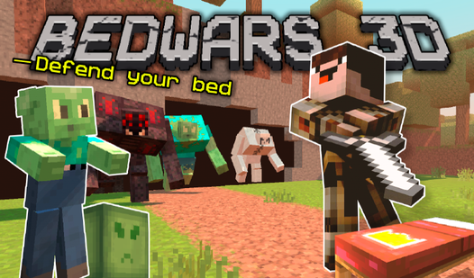 BedWars 3D - Defend your bed  loading=