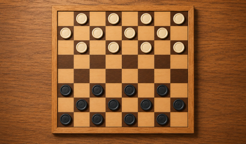 Classic Checkers game cover