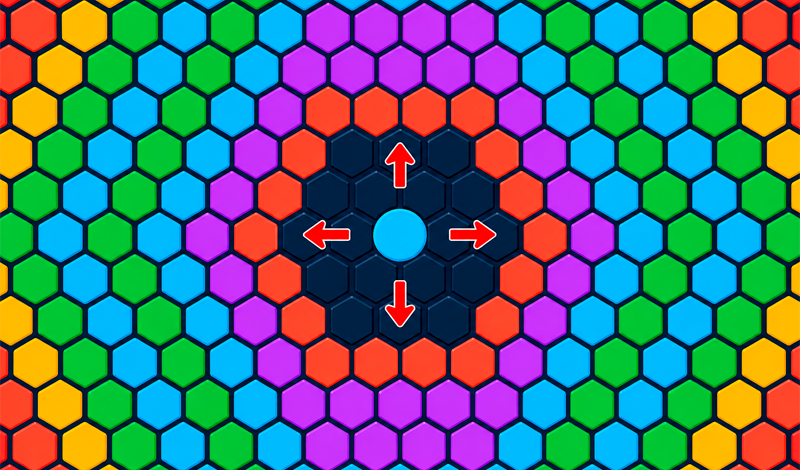 HIT the balls honeycomb game cover
