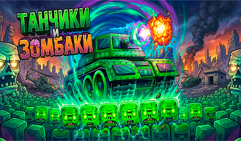 Танчики и зомбаки game cover
