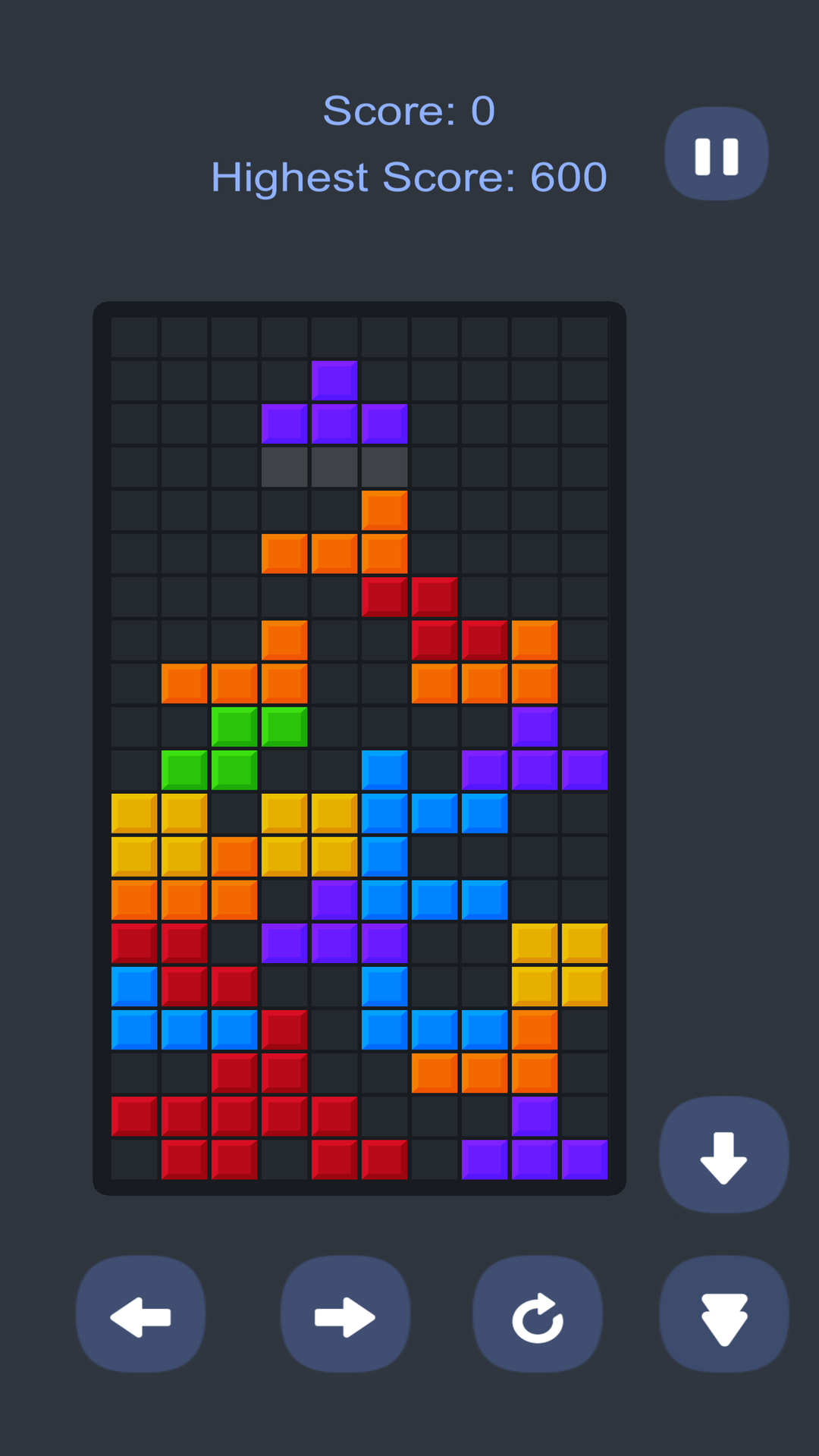 Classic Tretris: Falling Blocks Puzzle screenshot 6
