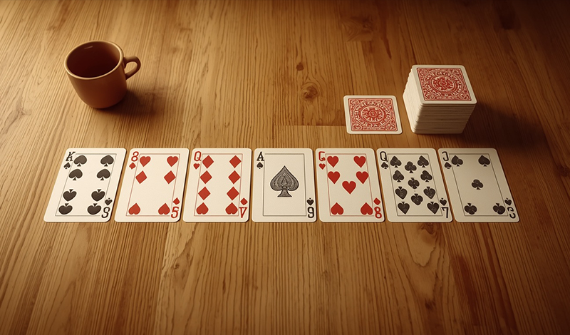 Classic Spider Solitaire with one suit game cover