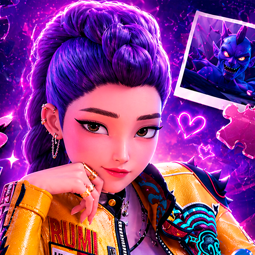 K-pop Demon Hunters Super Puzzles icon