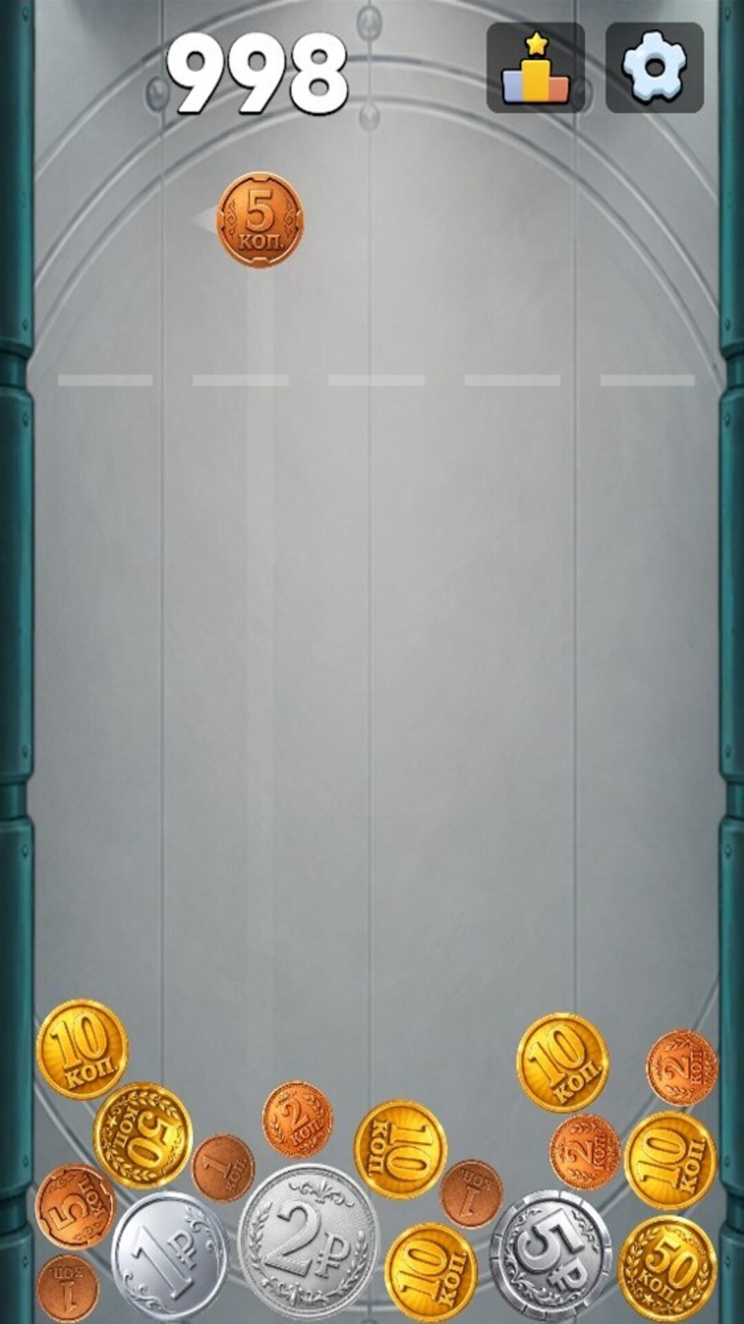 Ruble 2048: Merge Coins screenshot 4