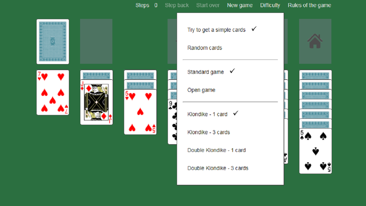 Klondike Solitaire Plus — screenshot 1