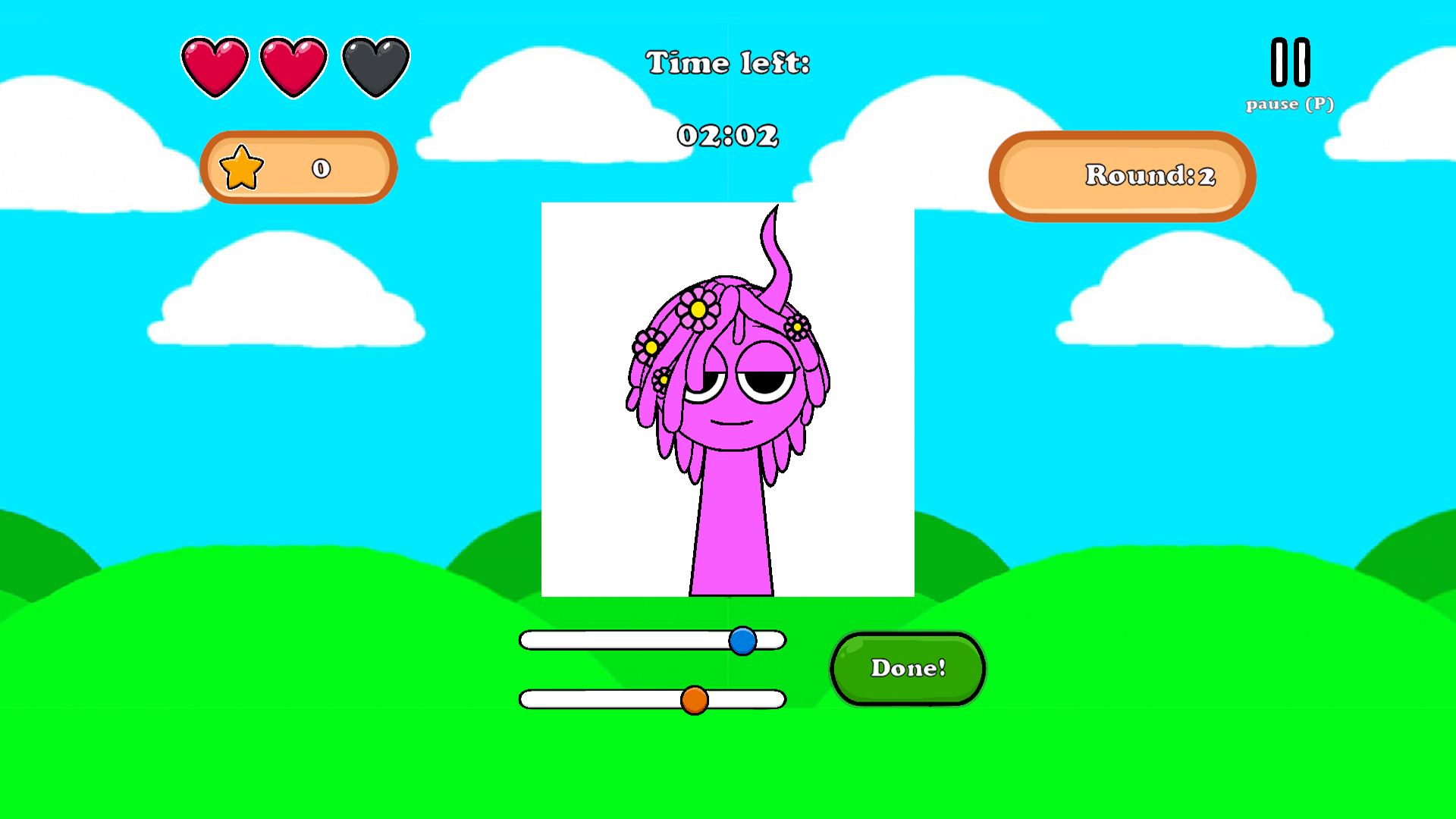 Guess the color Sprunki — screenshot 3