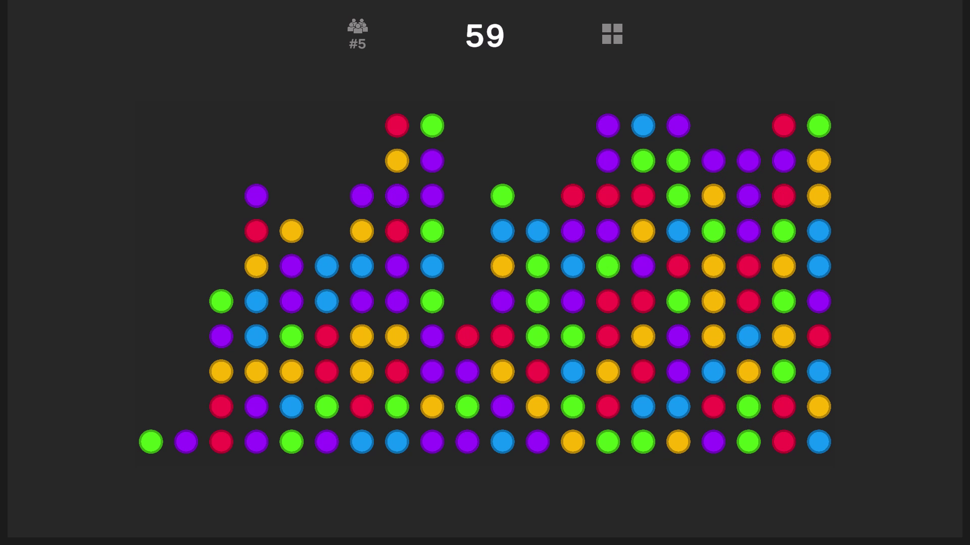 Bubble balls chains: colorful balls — screenshot 3