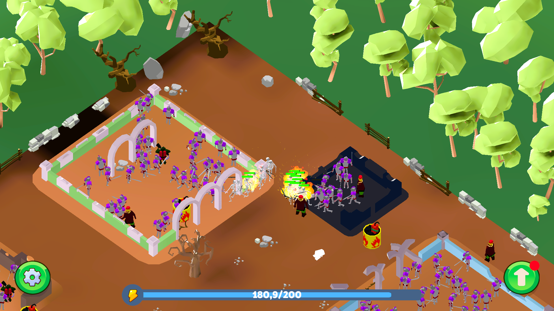 Idle Zombie Army: Skeleton War — screenshot 3
