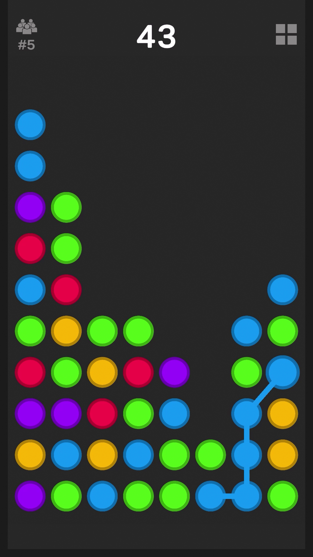 Bubble balls chains: colorful balls screenshot 8