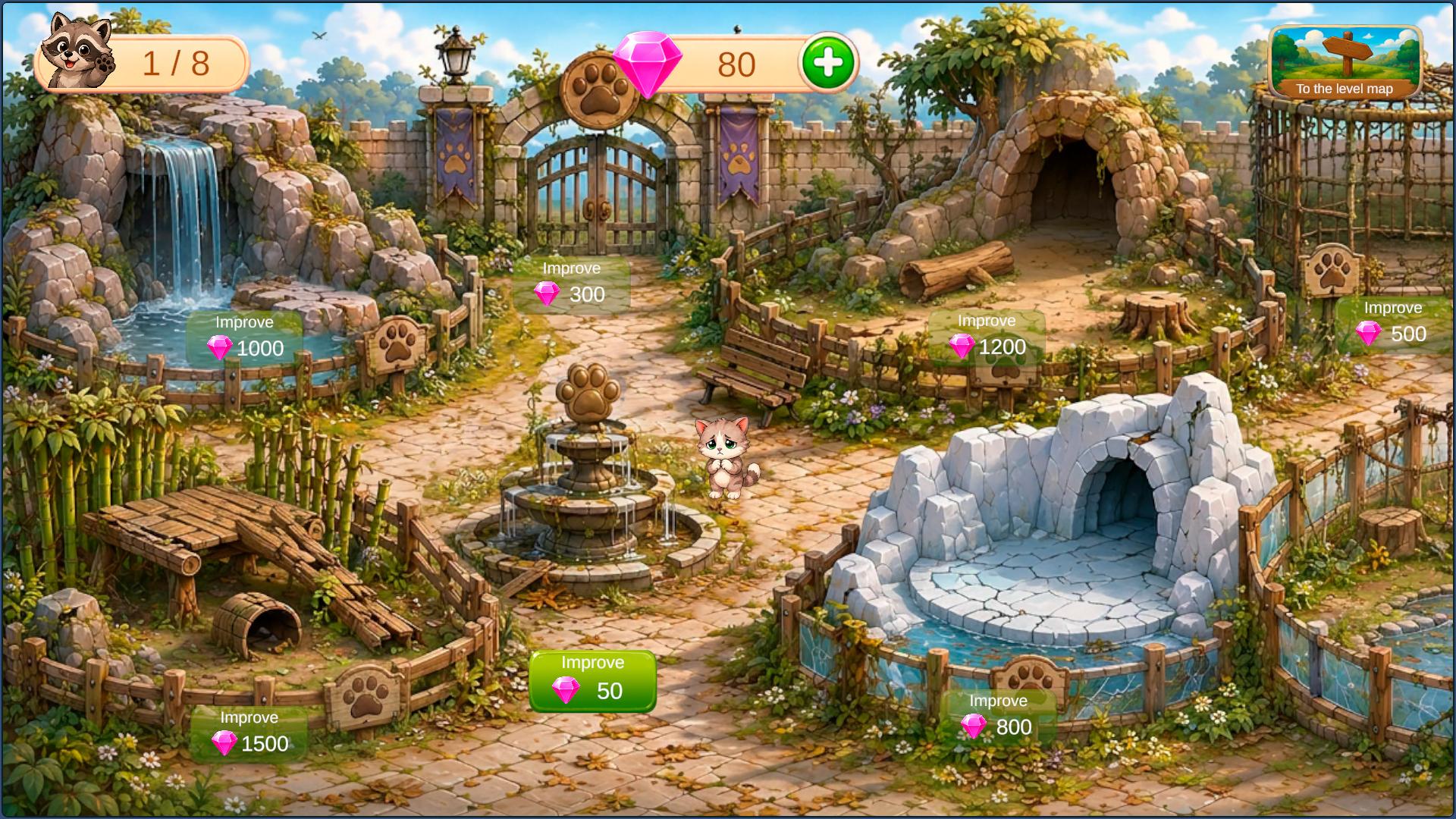 Fluffy Zoo: Match 3 — screenshot 4