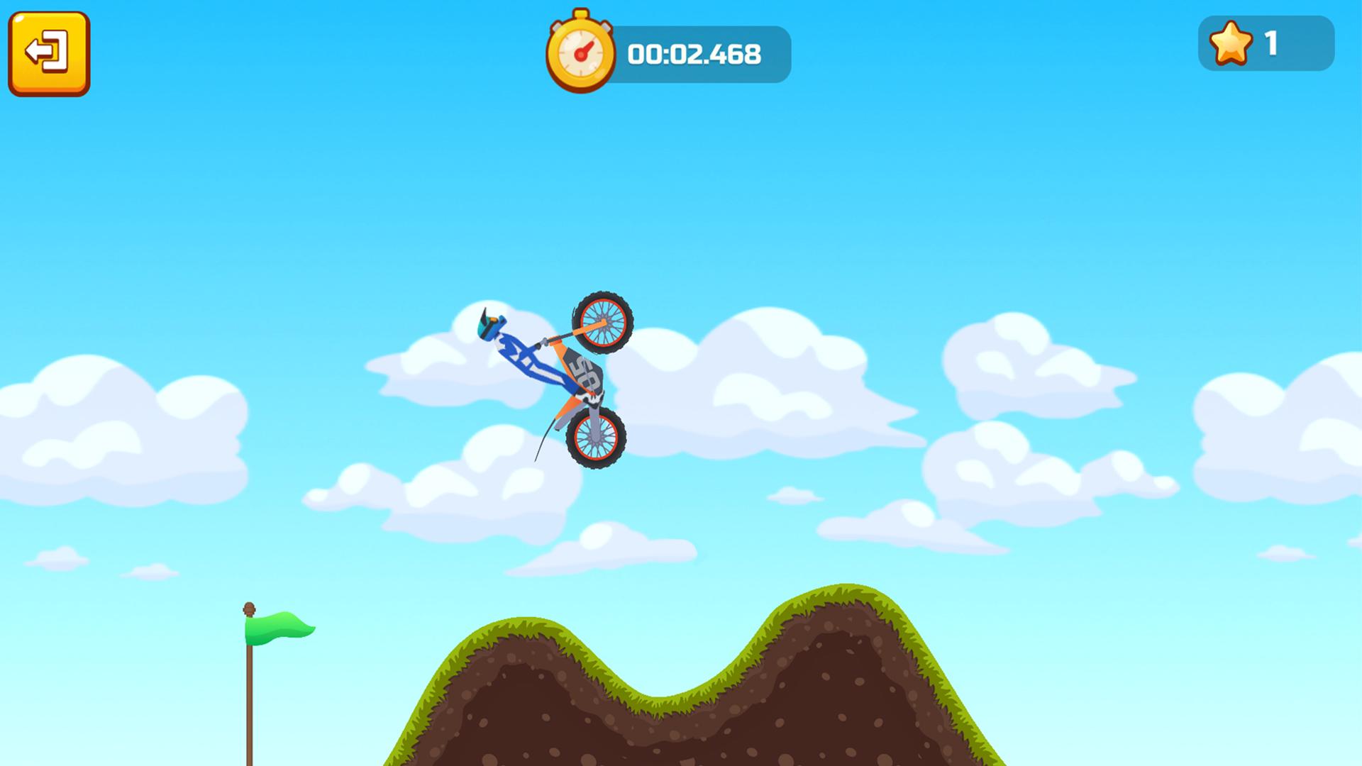 Hill Climb on Moto Bike screenshot
