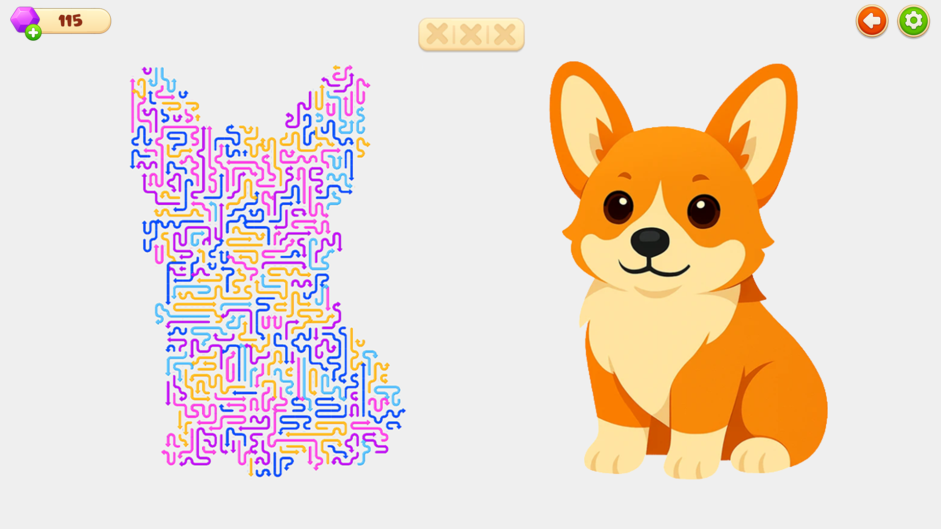Arrow Slide Puzzle screenshot