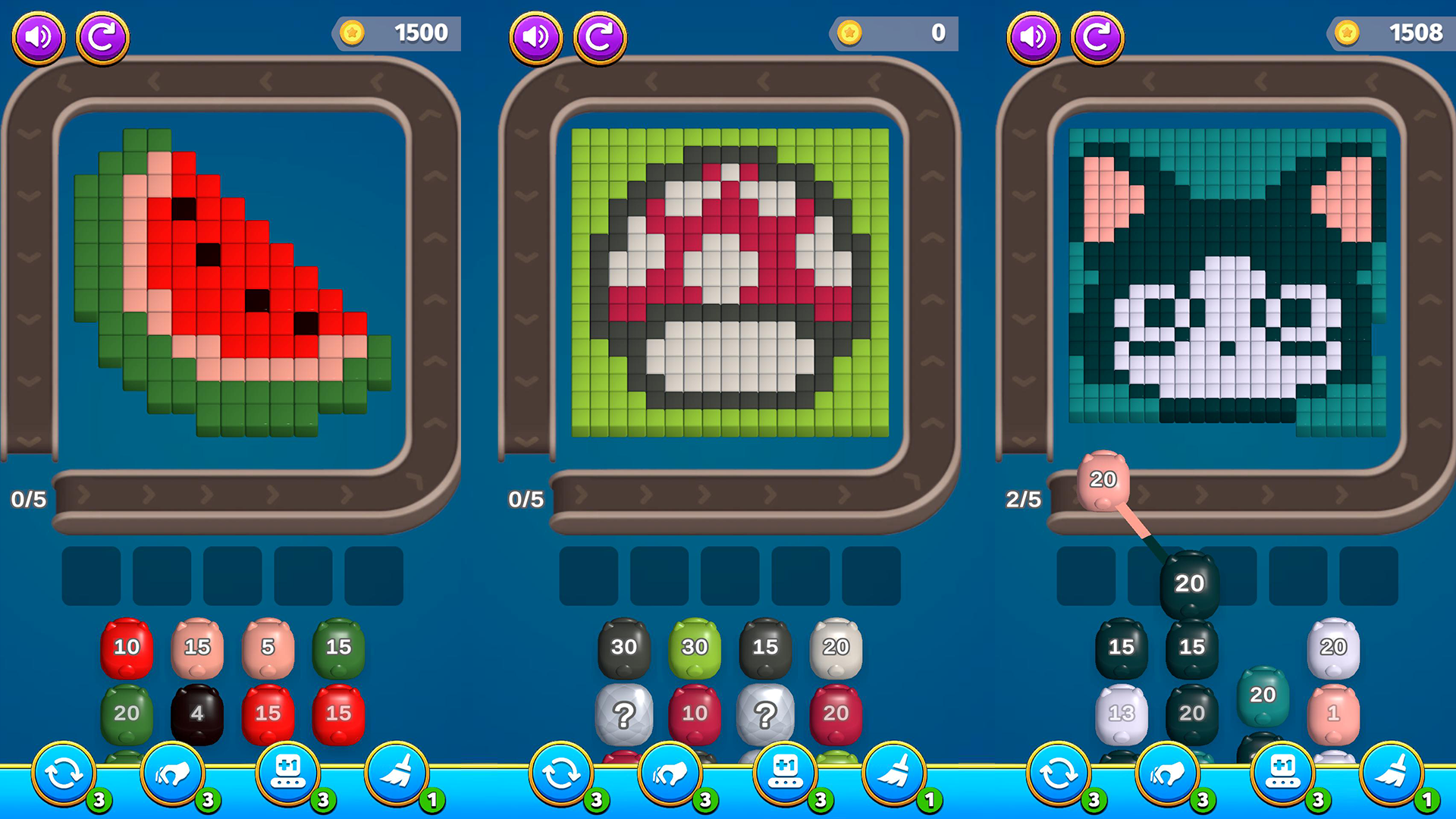 Pixel Flow: Color Blast screenshot