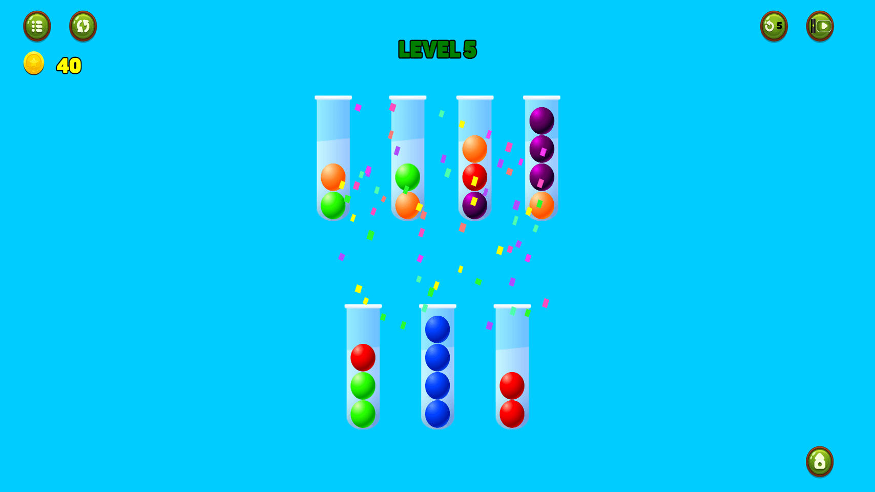 Ball Sort Puzzle (by GamesJS) screenshot