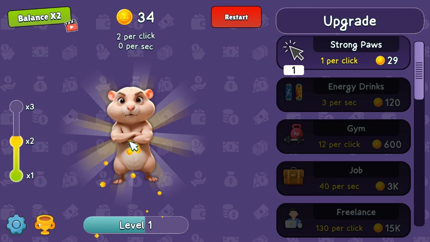 Hamster Kombat: Billionaire's Journey — screenshot 4