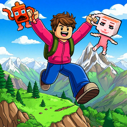 Jump to the Mountain for the Brainrots