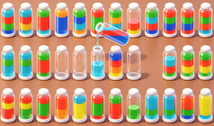 Water Sort: Challenging Bottles
