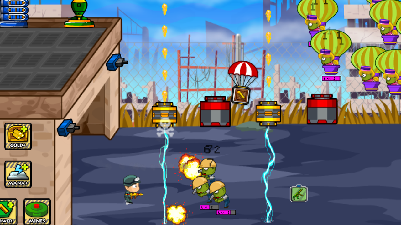 Zombie Parade Defense 2 screenshot