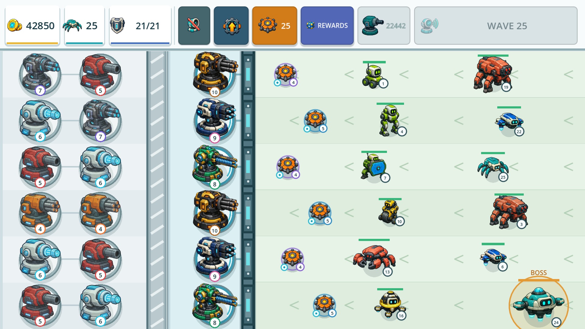 Steel Frontier: Turret Merge — screenshot 3