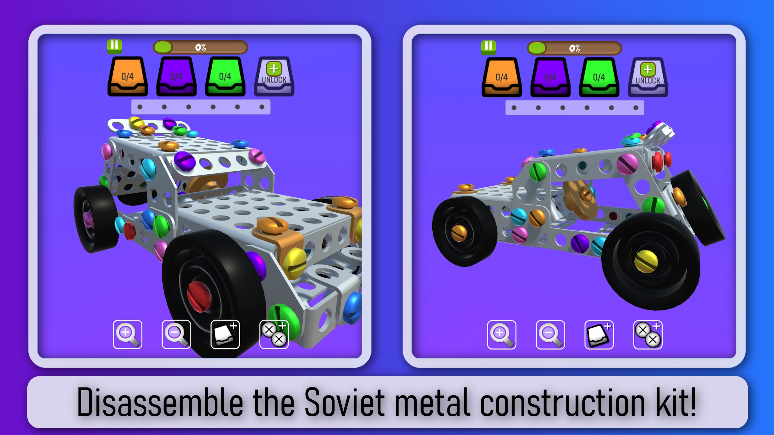 Screw Crew 3D: Unscrew the Bolts! — screenshot 1