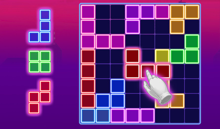 Block Puzzle: Neon Adventure