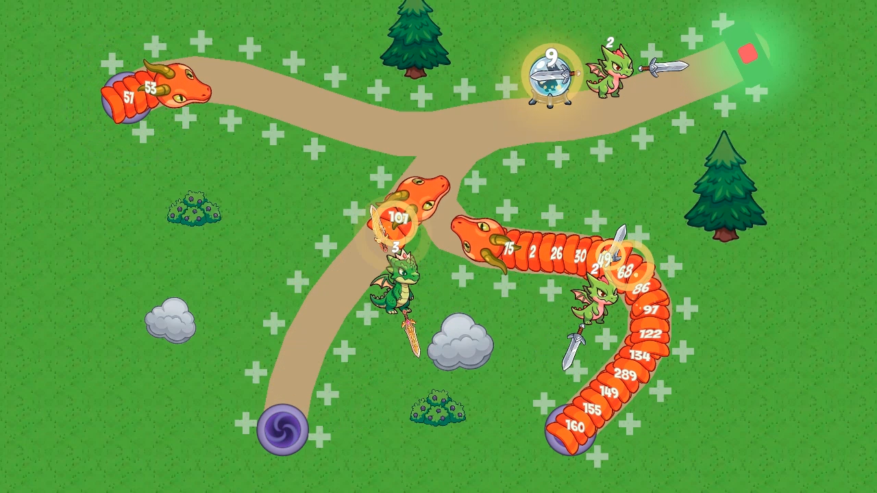 Snake Attack: Merge and Slash — screenshot 5
