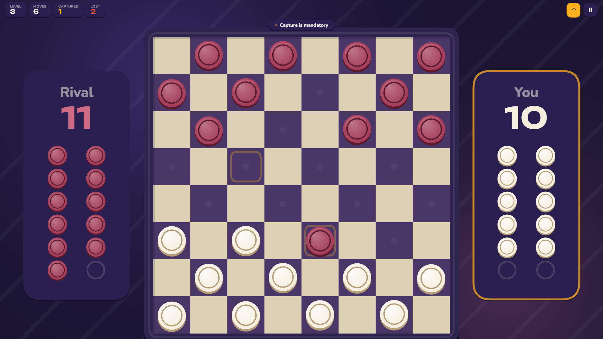 Checkers: Russian Game screenshot 1