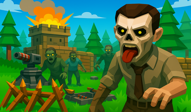 Zombie Assault: Survive, Build, and Shoot game cover