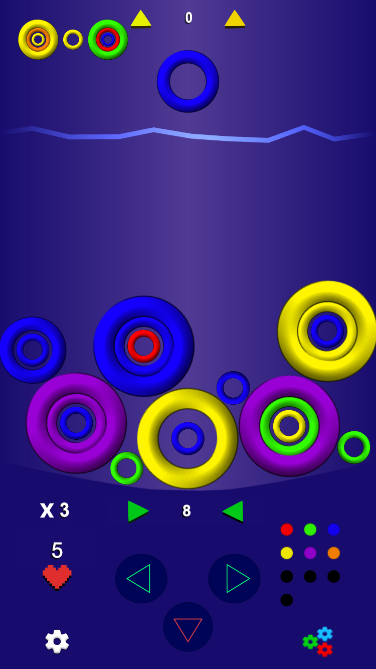 Match Rings Connect Colors Avoid Shock screenshot 6