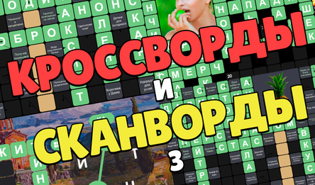 Кроссворды и Сканворды 3