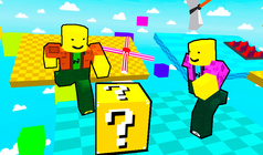 Lucky blocks obby for two players